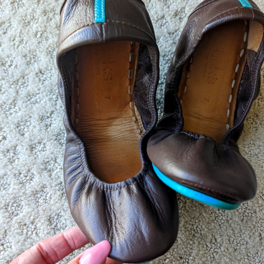 Tieks by Gavieli shoes in Chocolate Brown